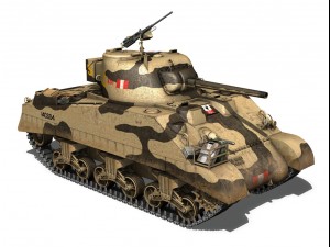 british shermans collection 3D Model