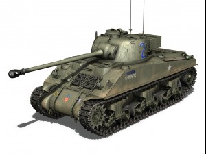 british shermans collection 3D Model