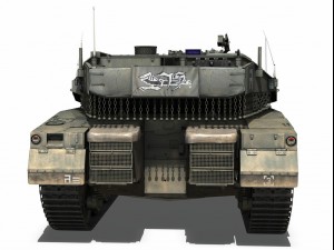 merkava iv - israel defense forces 3D मॉडल