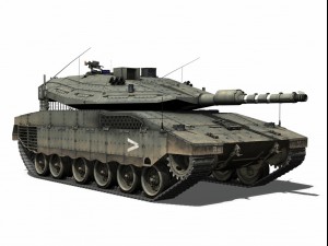 merkava iv - israel defense forces 3D मॉडल