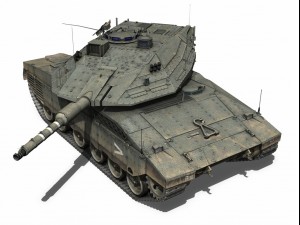 merkava iv - israel defense forces 3D मॉडल