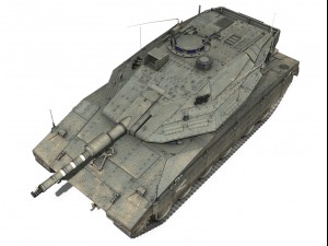 merkava iv - israel defense forces 3D मॉडल
