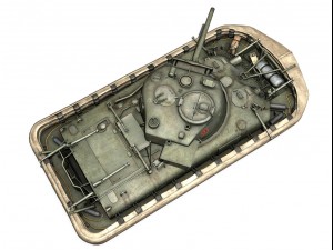 m4a1 sherman - duplex drive - dorabele 3D-Modell