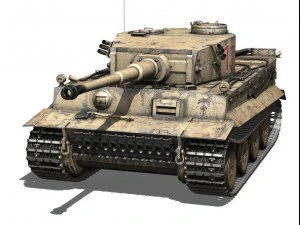 deutsches afrika korps dak collection 3D Model