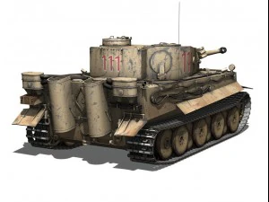 deutsches afrika korps dak collection 3D Model