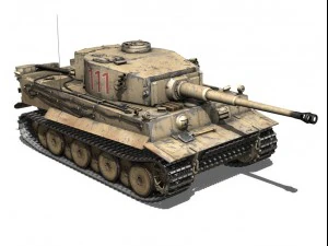 deutsches afrika korps dak collection 3D Model