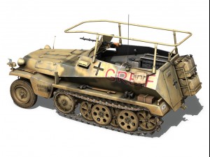 deutsches afrika korps dak collection 3D 模型