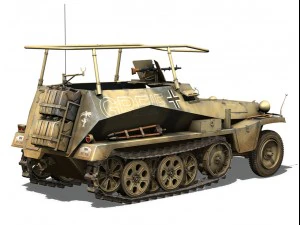 deutsches afrika korps dak collection 3D Model