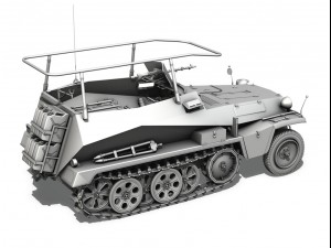 deutsches afrika korps dak collection 3D 模型