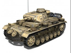 deutsches afrika korps dak collection 3D Model