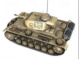 deutsches afrika korps dak collection 3D Model