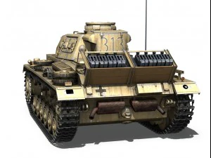 deutsches afrika korps dak collection 3D Model