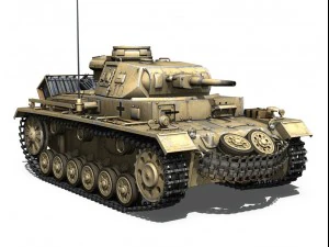 deutsches afrika korps dak collection 3D Model