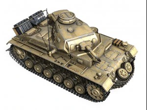 deutsches afrika korps dak collection 3D Model