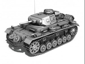 deutsches afrika korps dak collection 3D 模型