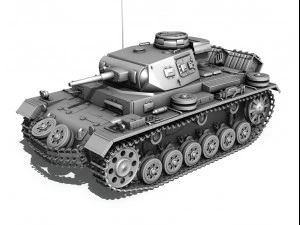 deutsches afrika korps dak collection 3D Model