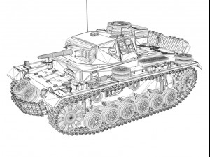 deutsches afrika korps dak collection 3D 模型