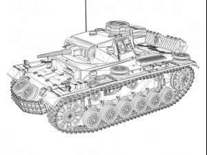 deutsches afrika korps dak collection 3D Model