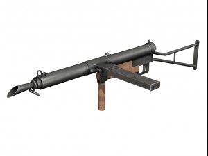 sten submachine collection 3D Model
