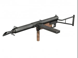 Sten-Maschinenpistolen-Sammlung 3D Modell