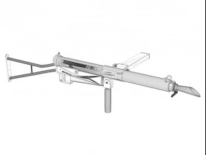 Sten-Maschinenpistolen-Sammlung 3D Modell