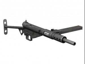sten submachine collection 3D Model