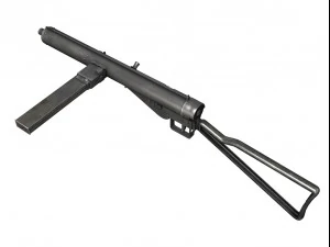 Sten-Maschinenpistolen-Sammlung 3D Modell