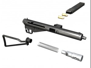sten submachine collection 3D Model