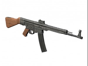 ww2 submachine collection 3D Модель