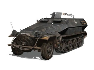 early german wwii tanks collection 3D Model