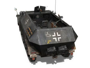 early german wwii tanks collection 3D Model
