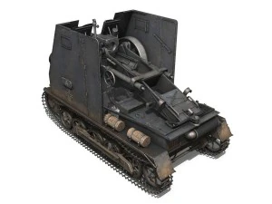 early german wwii tanks collection 3D Model