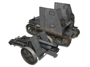 early german wwii tanks collection 3D Model
