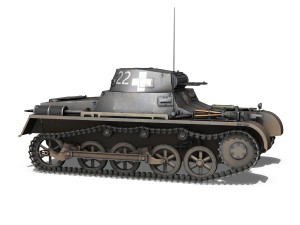 early german wwii tanks collection 3D Model
