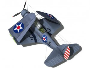 douglas tdb1 devastator 3D Model