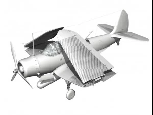 douglas tdb1 devastator 3D Model