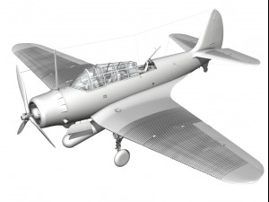 douglas tdb1 devastator 3D Модель