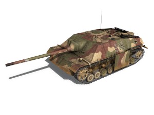 jagdpanzer iv l70 v late production 3D Model