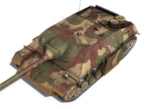 jagdpanzer iv l70 v late production 3D Model