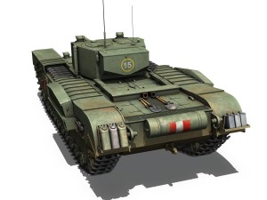 churchill mkiii - cyclops 3D Model