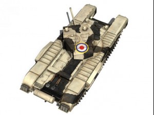 churchill mkiii kingforce 3D Модель