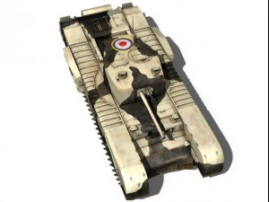 churchill mkiii kingforce 3D Model