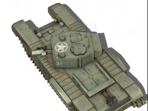 churchill mkiii avre 3D Model