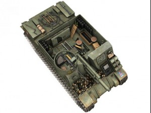 m7 priest - anzio - british army Modello 3D