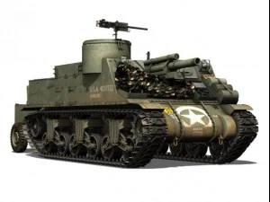 m7 Priester - Baboom 3D Modell