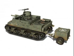 m7 Priester - Baboom 3D Modell