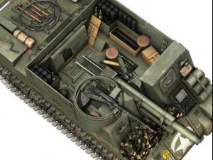 m7 Priester - Baboom 3D Modell