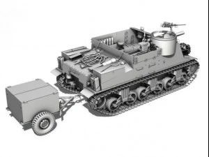 m7 Priester - Baboom 3D Modell