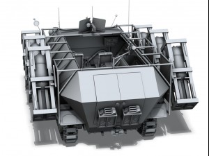 sdkfz 251 ausf c walking stuka 3D-Modell