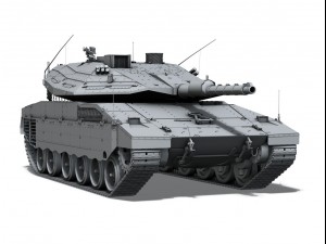 merkava iv mbt 3D मॉडल
